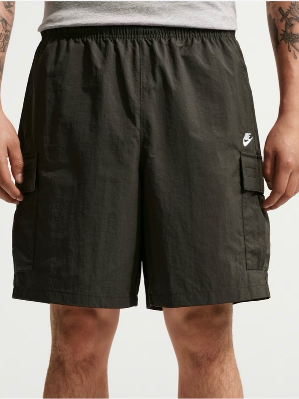 Nike Olive Green Men’s Cargo Shorts